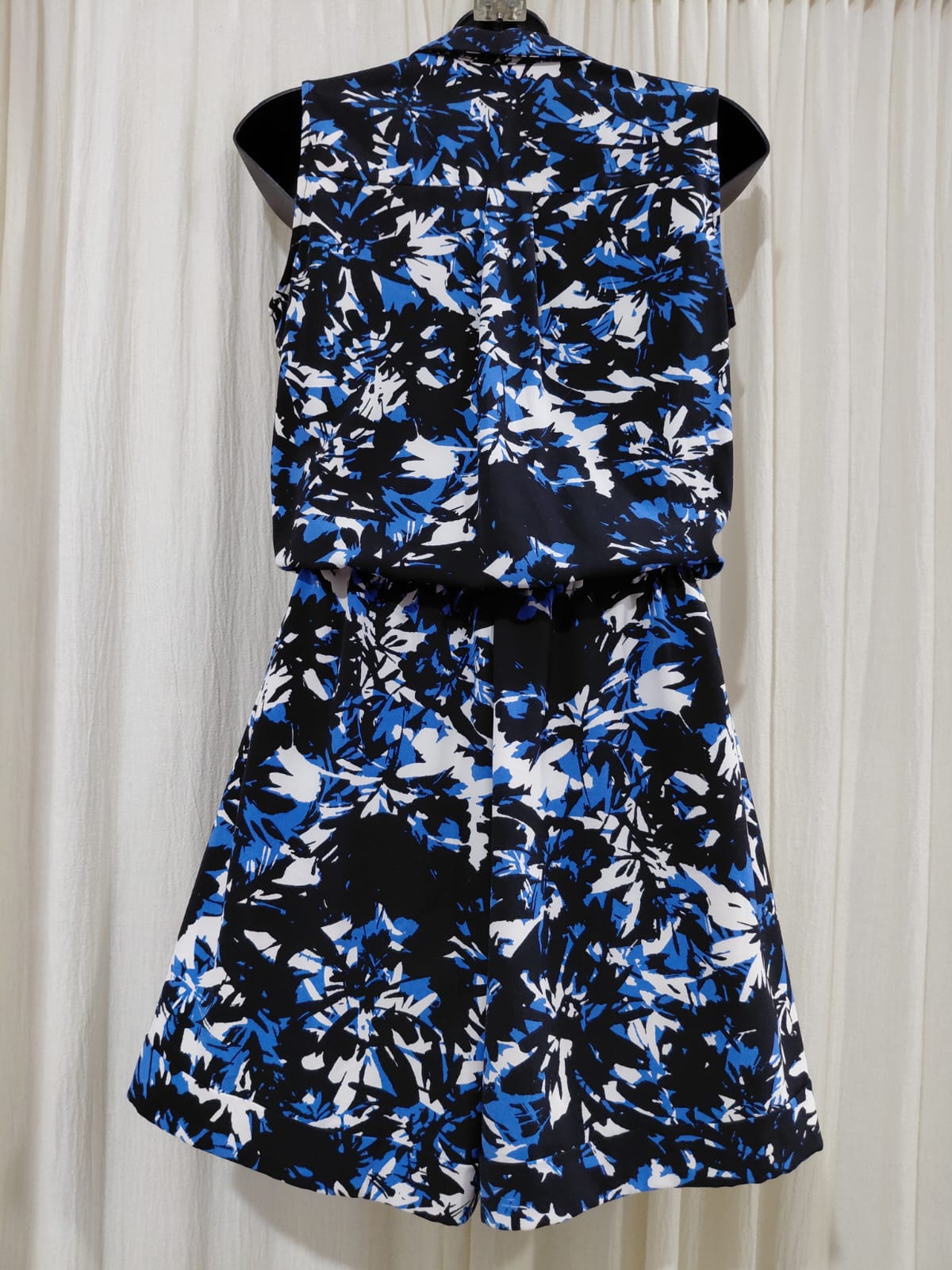 ROMPER CAMISERO AZUL