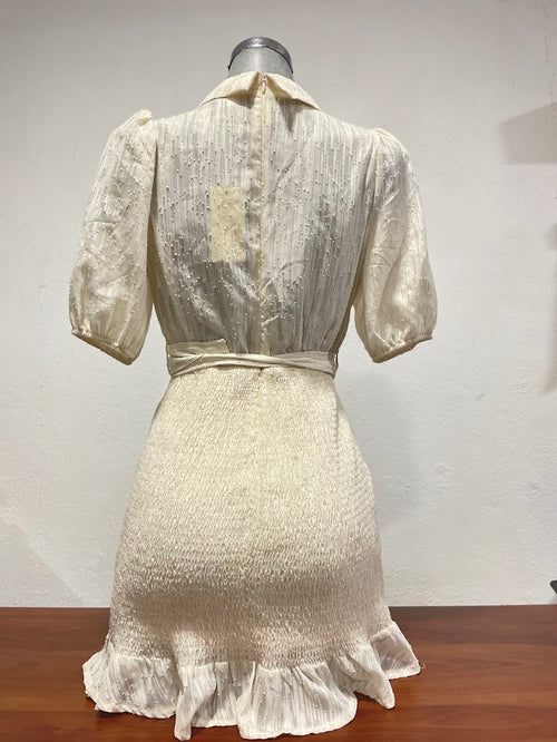 VESTIDO BEIGE